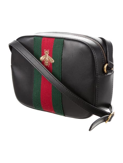 gucci bee embroidered crossbody bag|gucci bee collection.